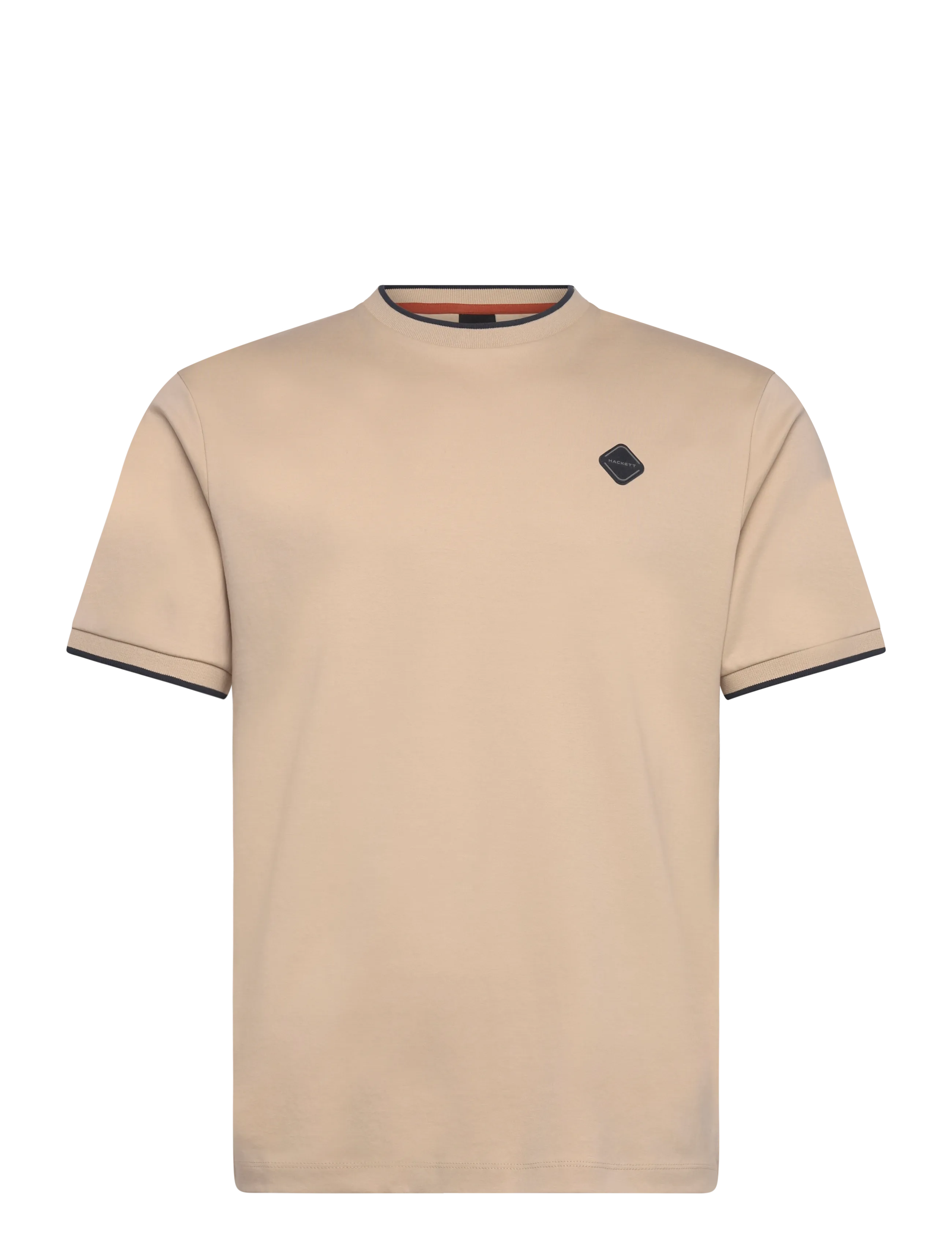 Hackett London HS BADGE TEE - T-särgid - STONE BEIGE / beige