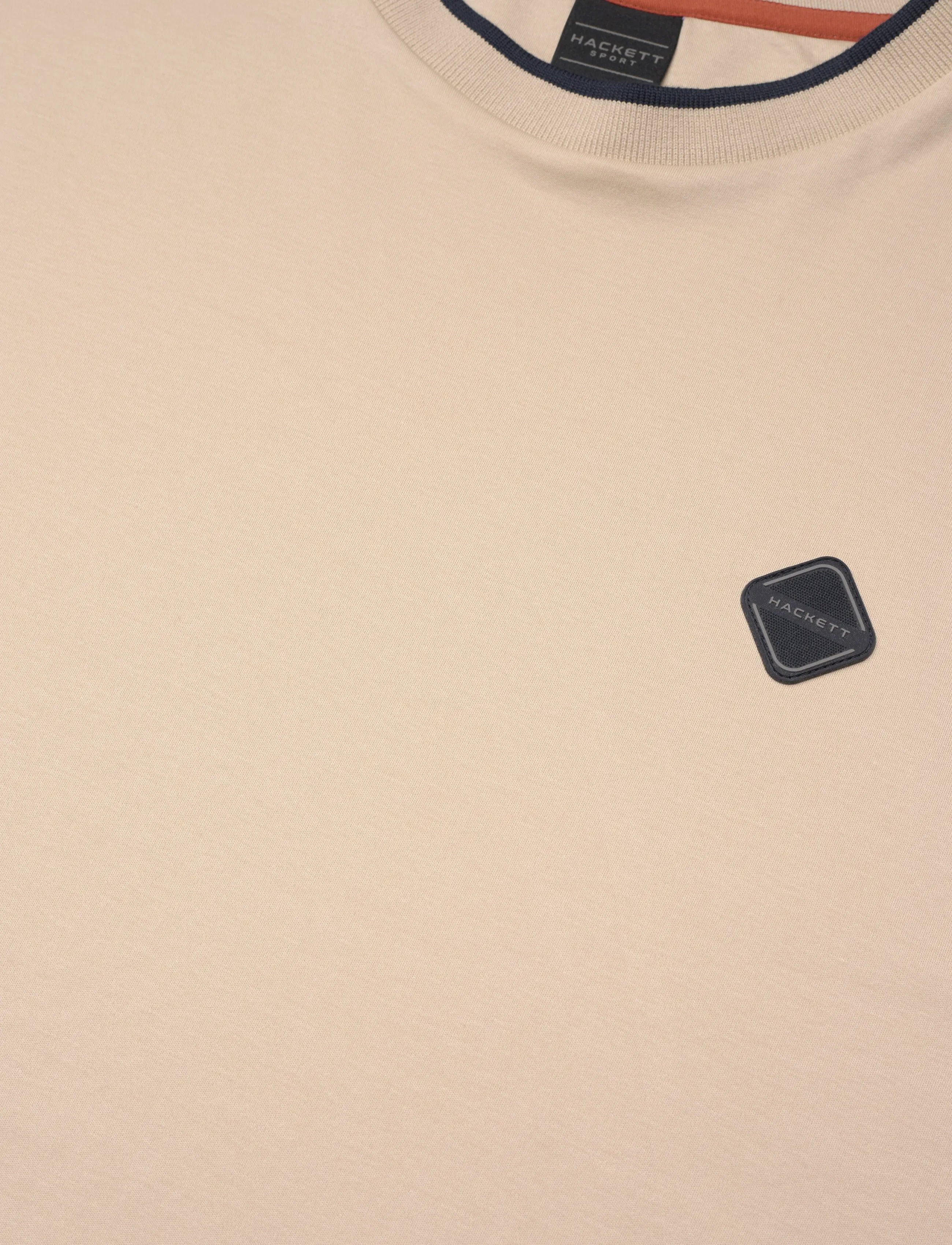 Hackett London - HS BADGE TEE - kurzärmelig - stone beige - 2