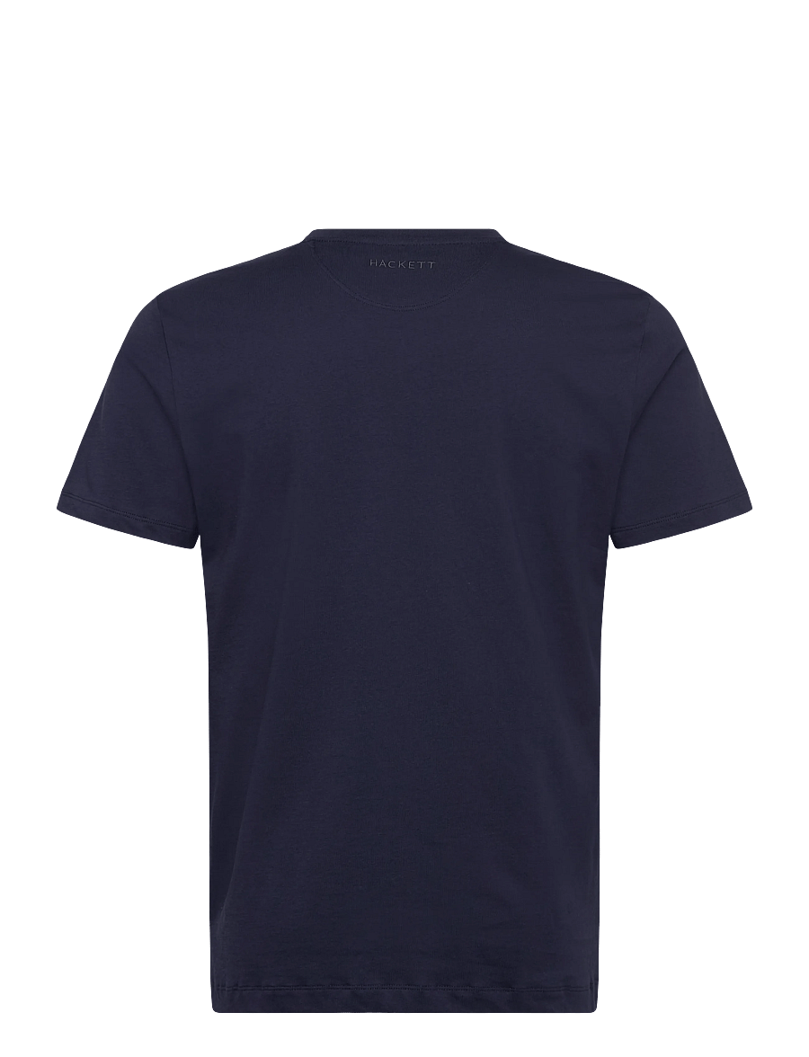 Hackett London - SS LOGO TEE - lühikeste varrukatega t-särgid - ink blue - 2