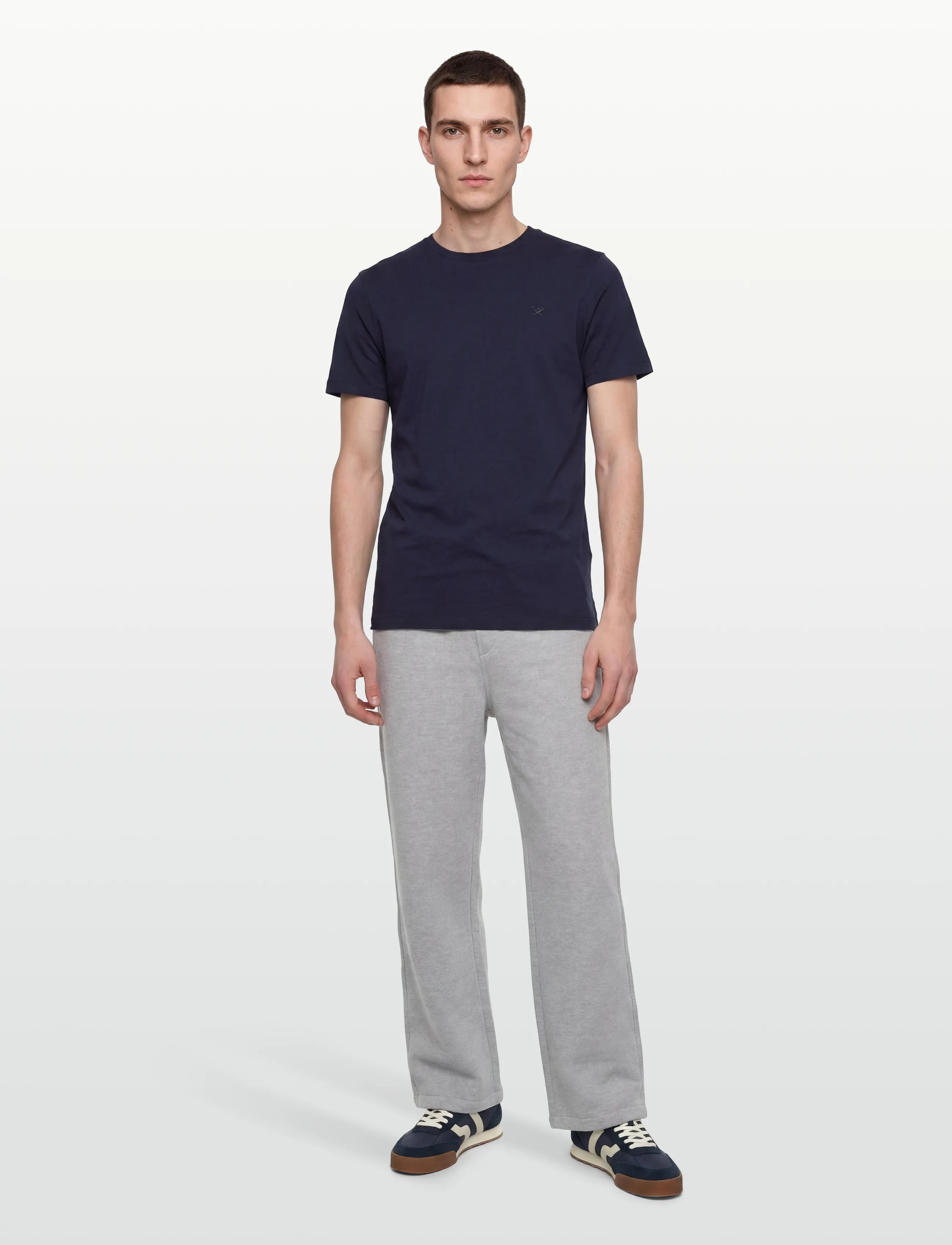 Hackett London SS LOGO TEE - T-särgid - INK BLUE / navy