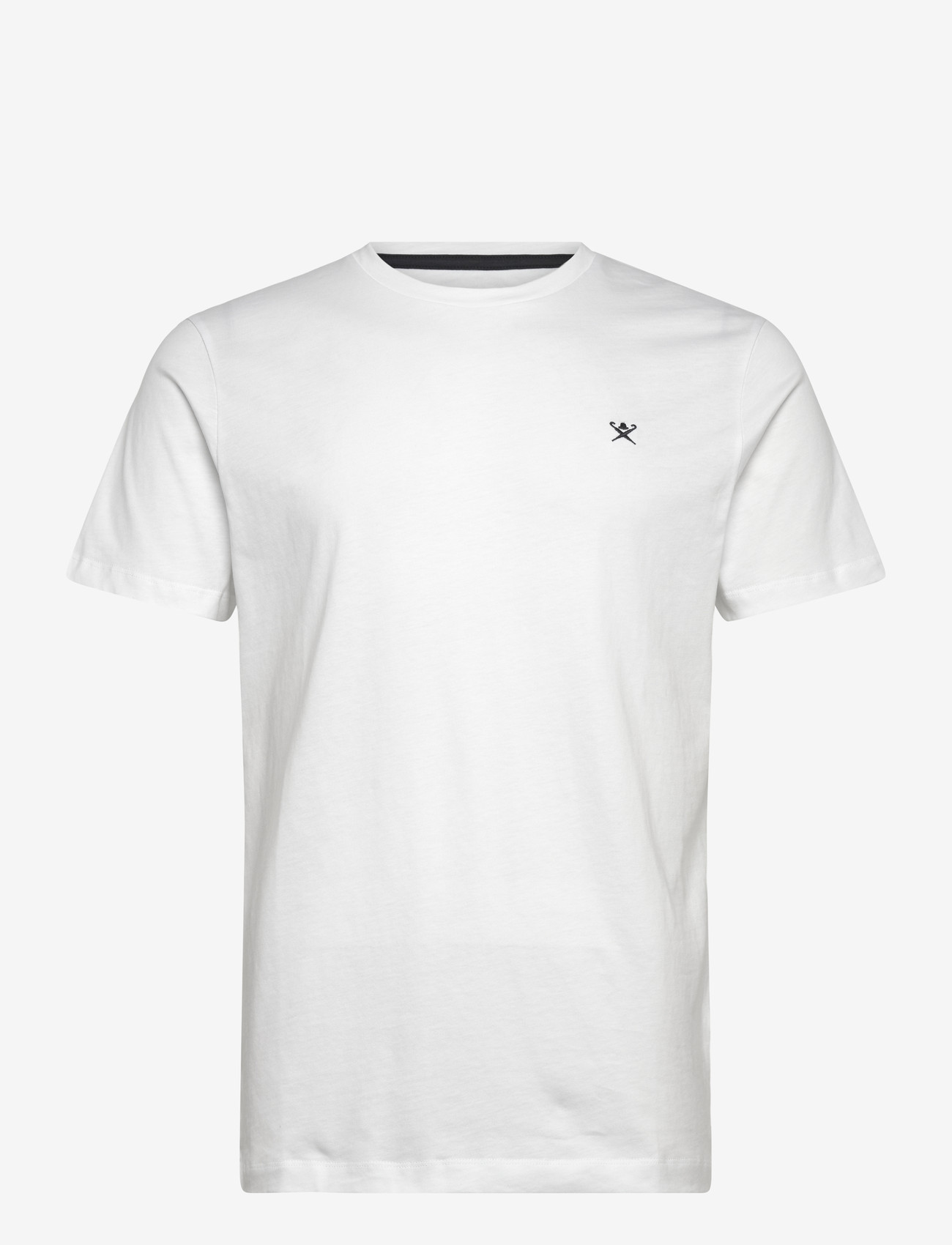 Hackett London - SS LOGO TEE - lühikeste varrukatega t-särgid - optic white - 0