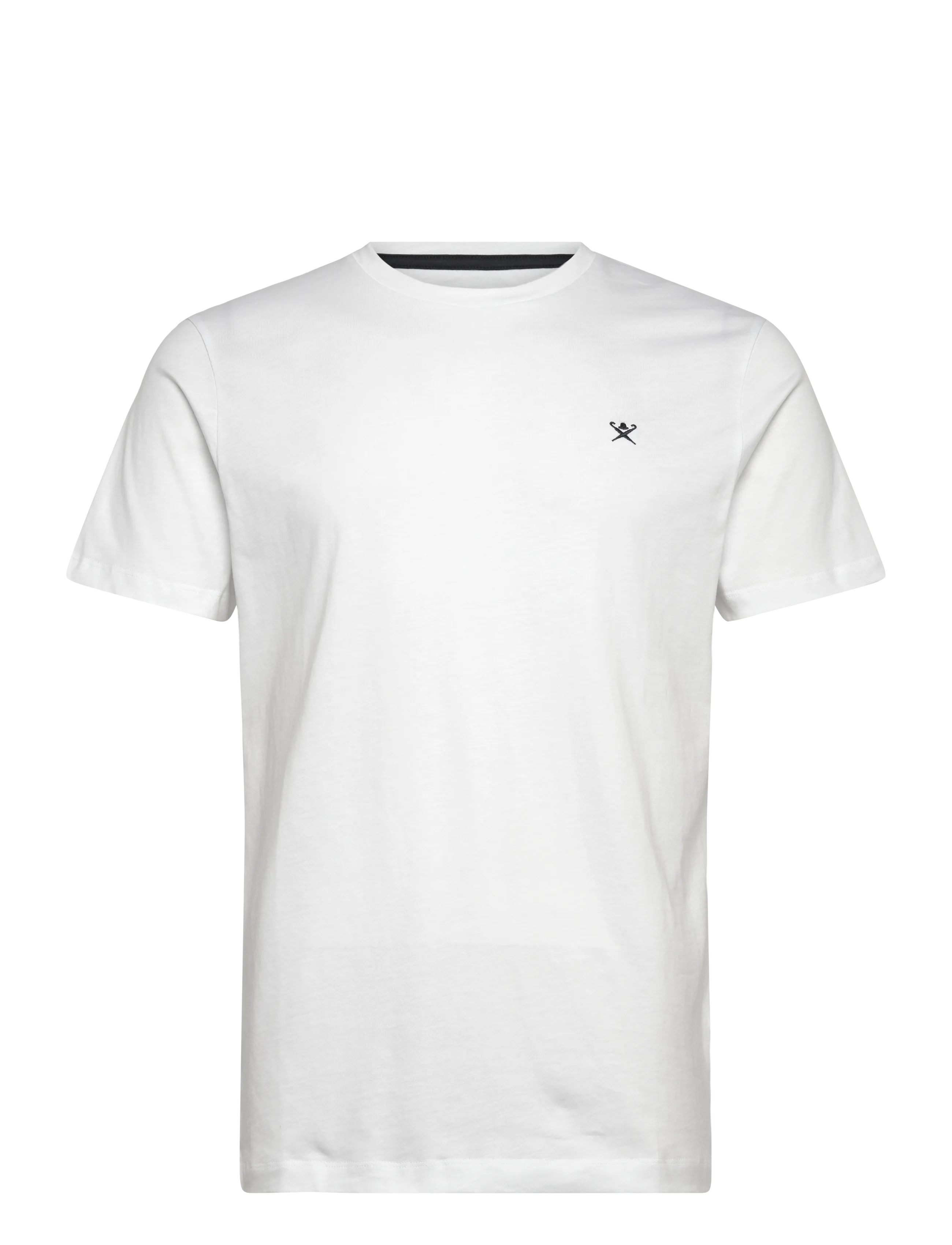 Hackett London SS LOGO TEE - T-Shirts - OPTIC WHITE / white