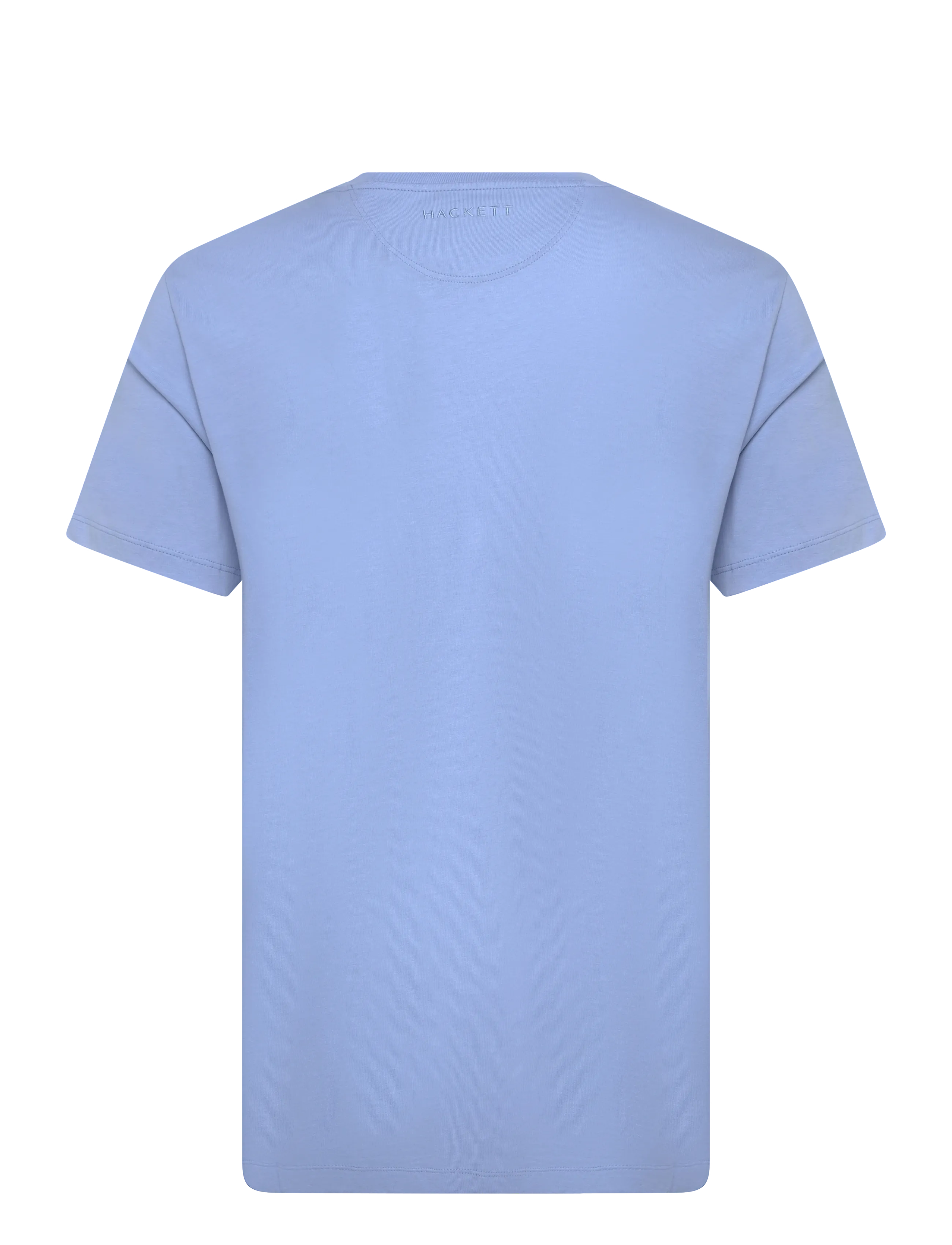 Hackett London - SS LOGO TEE - kurzärmelige t-shirts - forces blue - 1