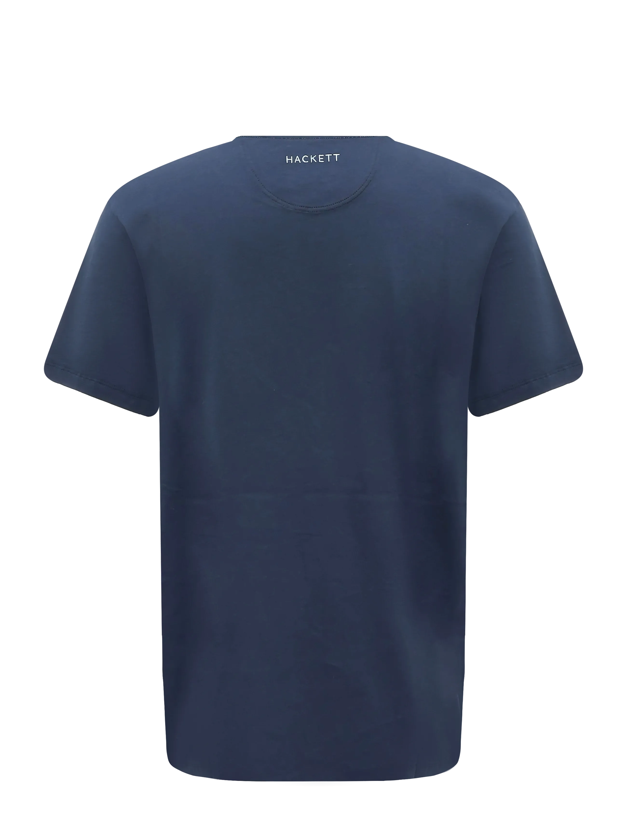 Hackett London - SS LOGO TEE - kurzärmelige t-shirts - navy - 1