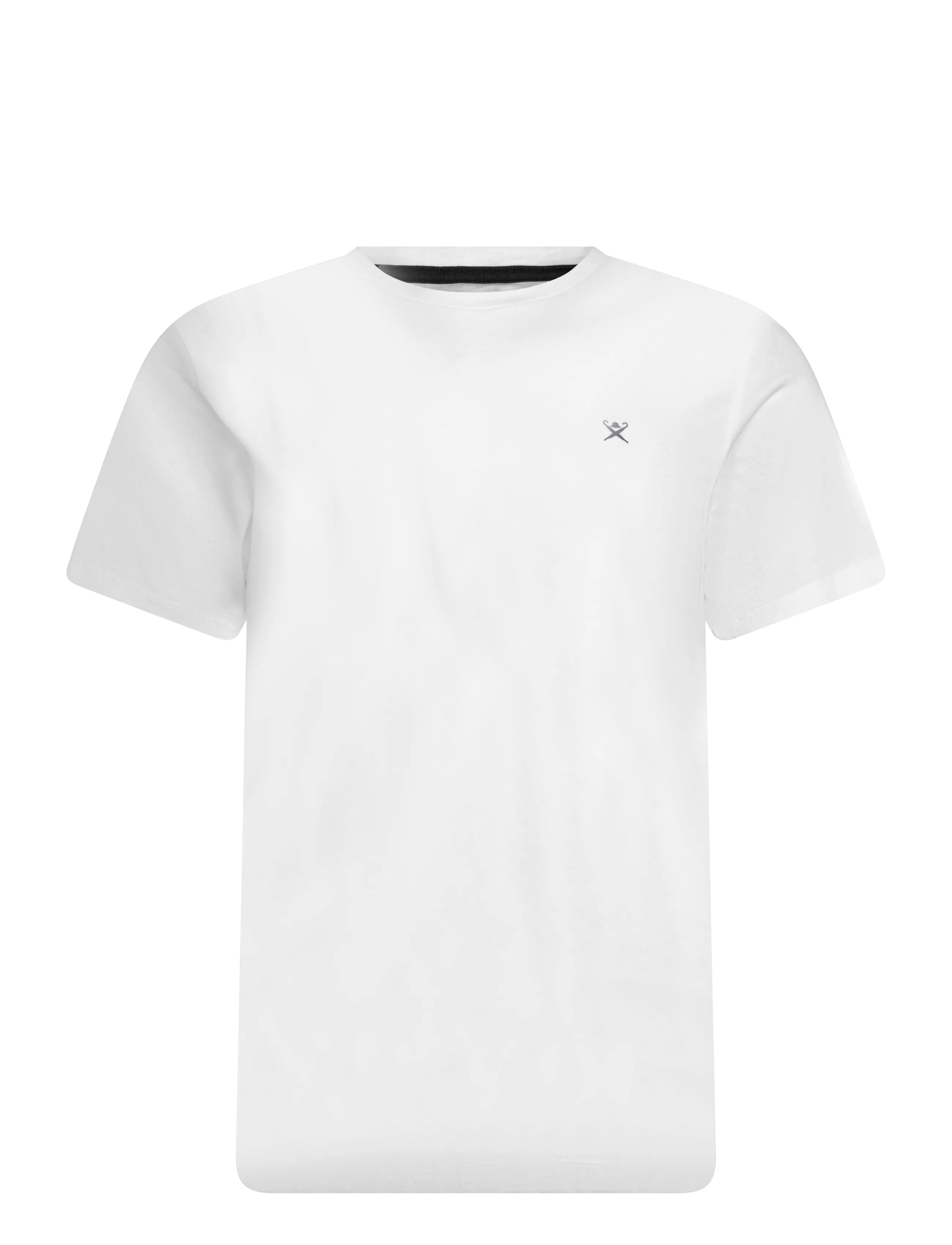 Hackett London SS LOGO TEE - T-Shirts - WHITE / white