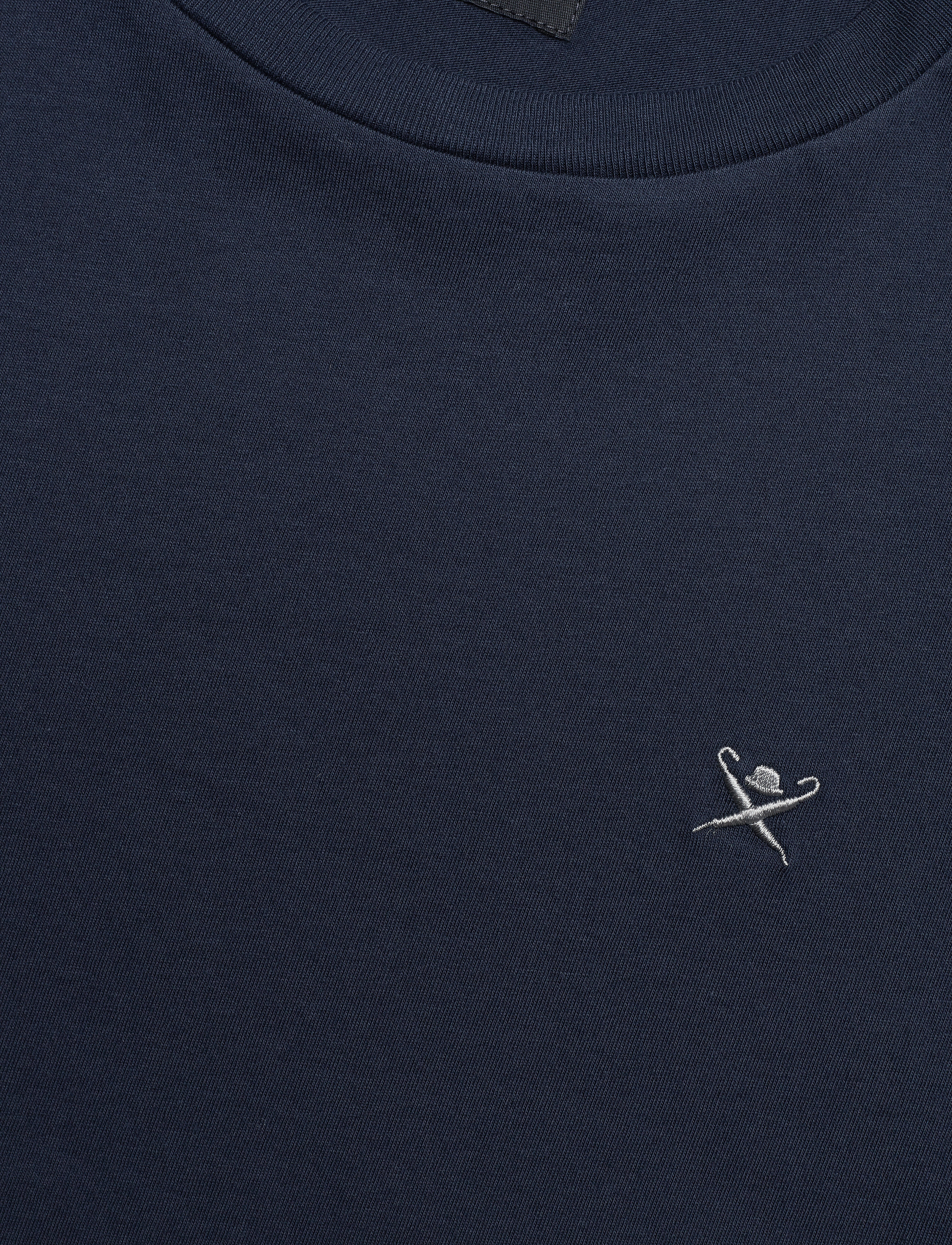Hackett London - SS LOGO TEE - 5cynavy/grey - 4