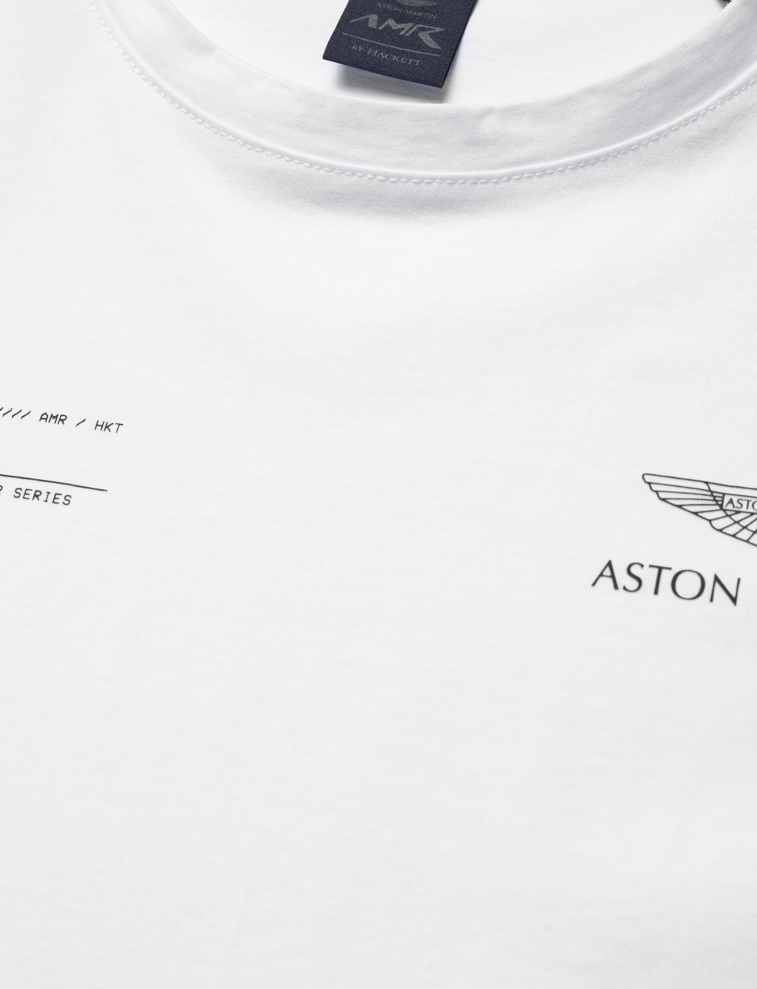 Hackett London - AMR GRAPHIC TEE - white - 2