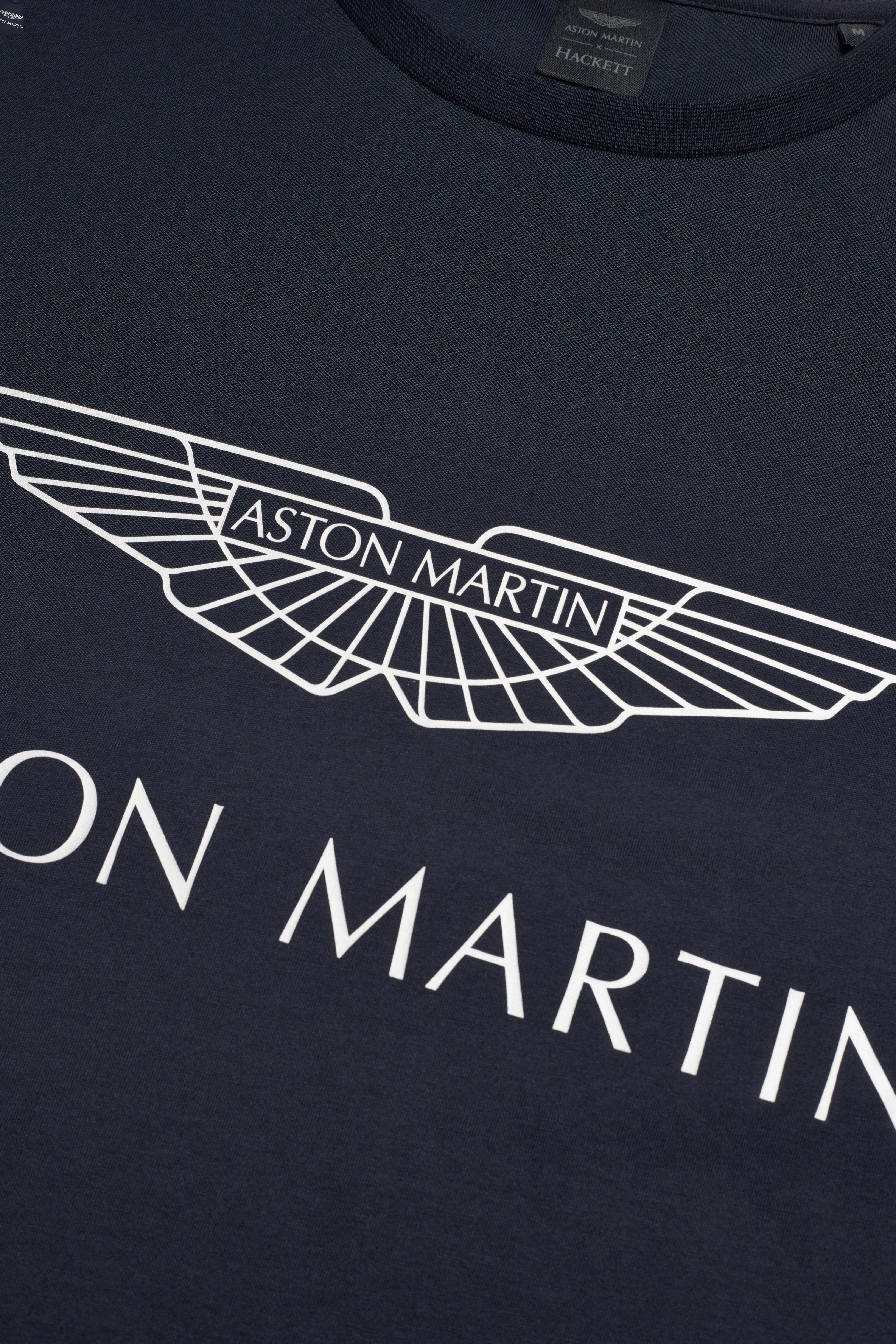 Hackett London - AMR LOGO TEE - navy - 2