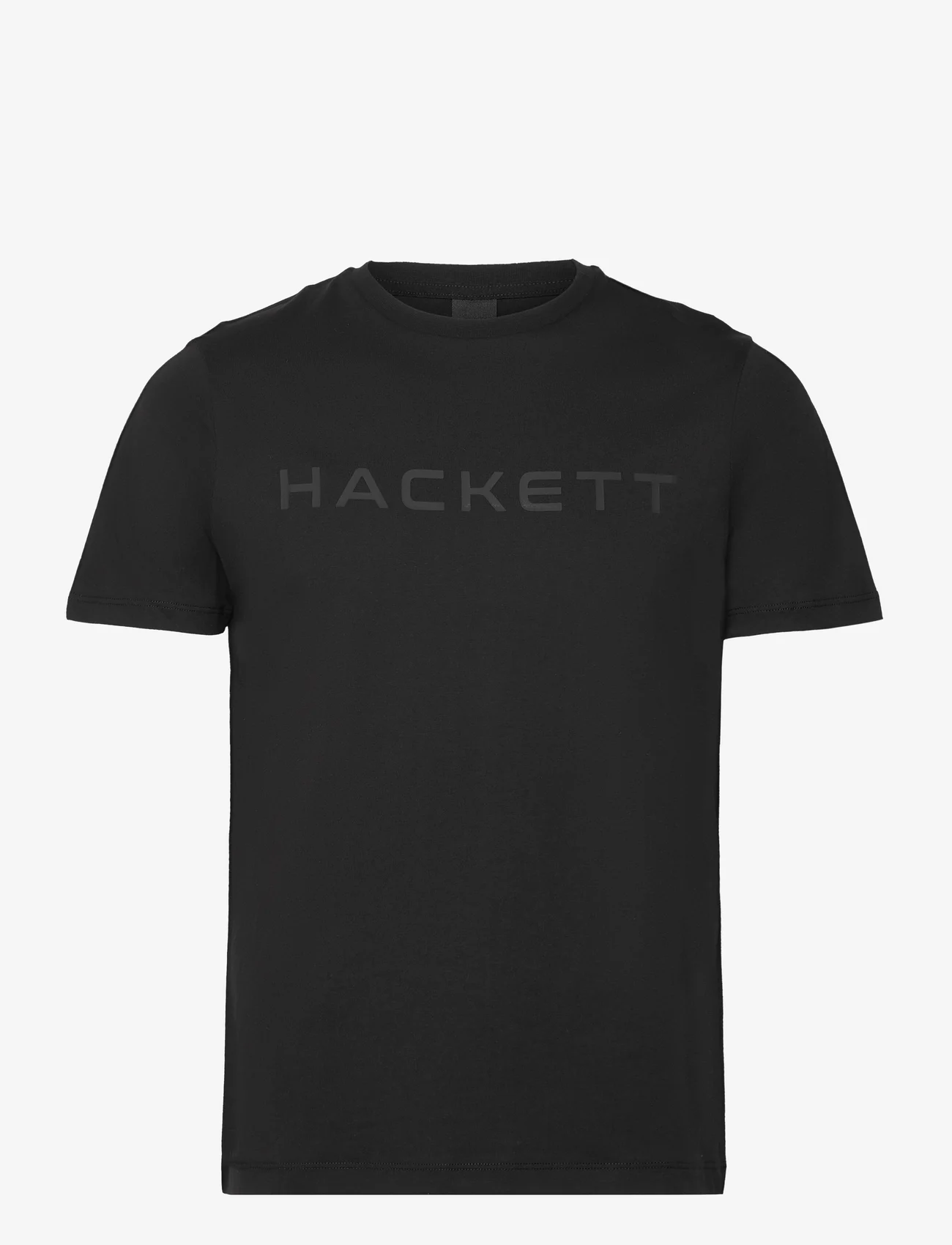 Hackett London - ESSENTIAL TEE - basis-t-skjorter - black - 0
