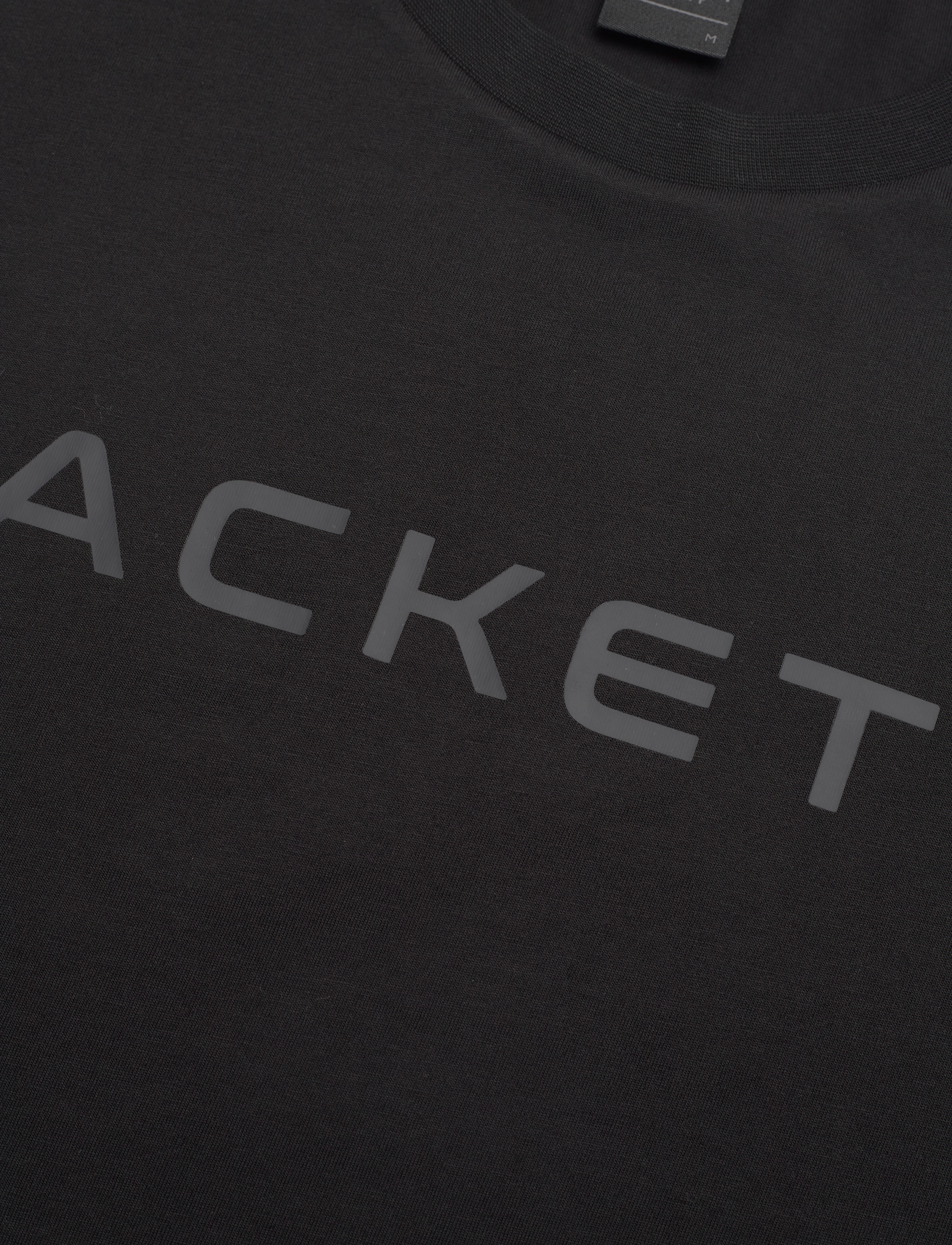 Hackett London - ESSENTIAL TEE - blk/grey - 2