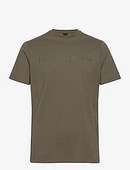 Hackett London - ESSENTIAL TEE - perus t-paidat - dusty olive - 0