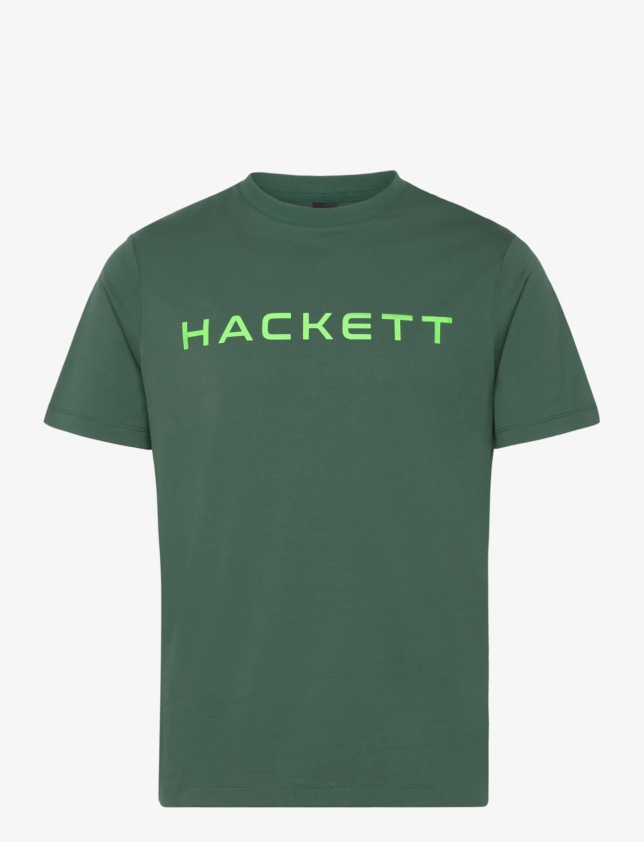 Hackett London - ESSENTIAL TEE - basis-t-skjorter - green/grey - 0