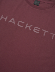 Hackett London - ESSENTIAL TEE - basis-t-skjorter - maroon red - 2