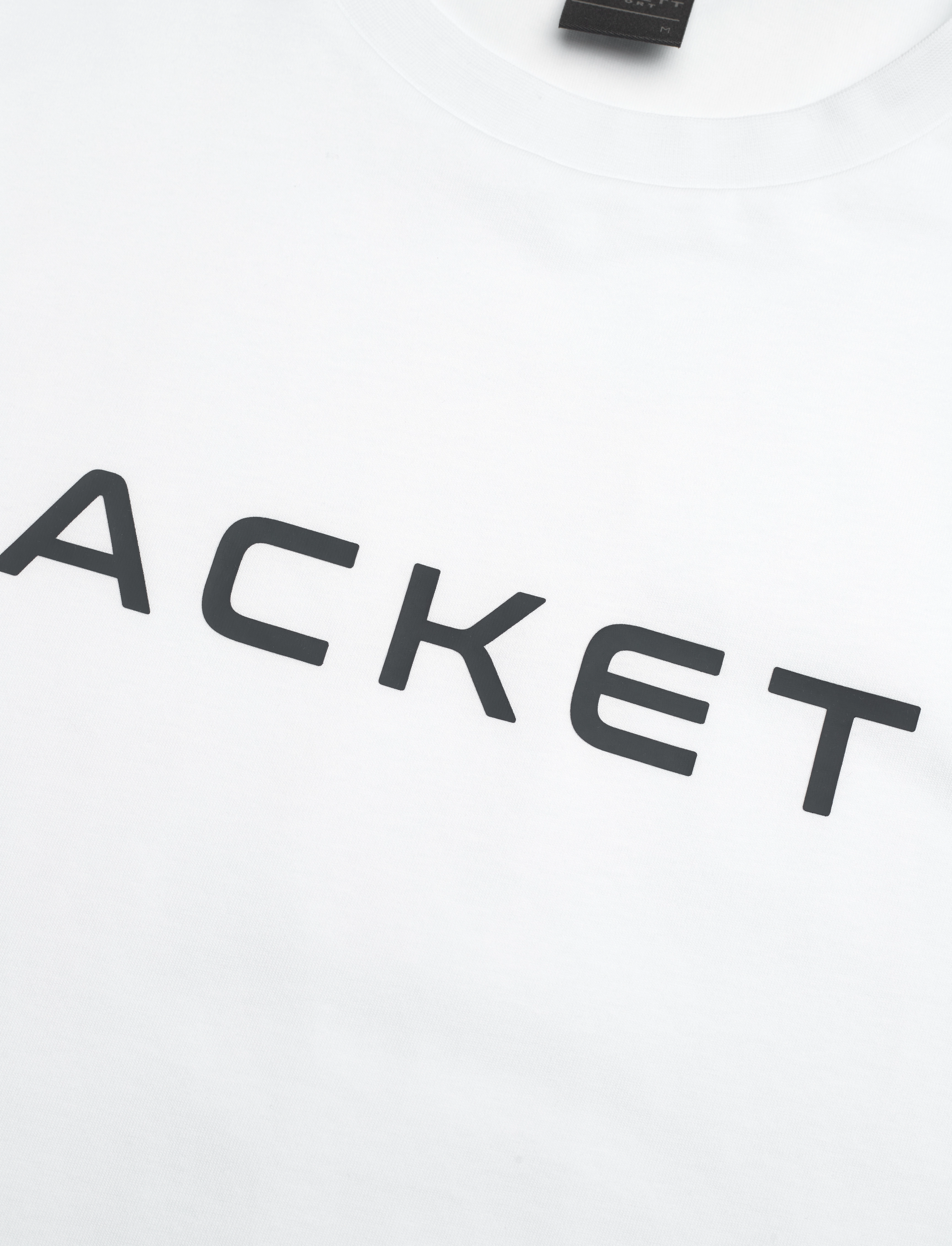 Hackett London - ESSENTIAL TEE - white/navy - 2