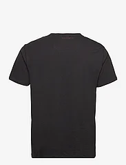 Hackett London - AM EMBOSS TEE - short-sleeved t-shirts - black - 1