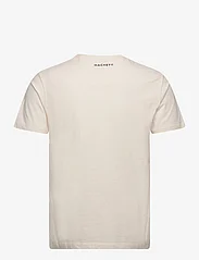 Hackett London - AM EMBOSS TEE - kortermede t-skjorter - ecru white - 1
