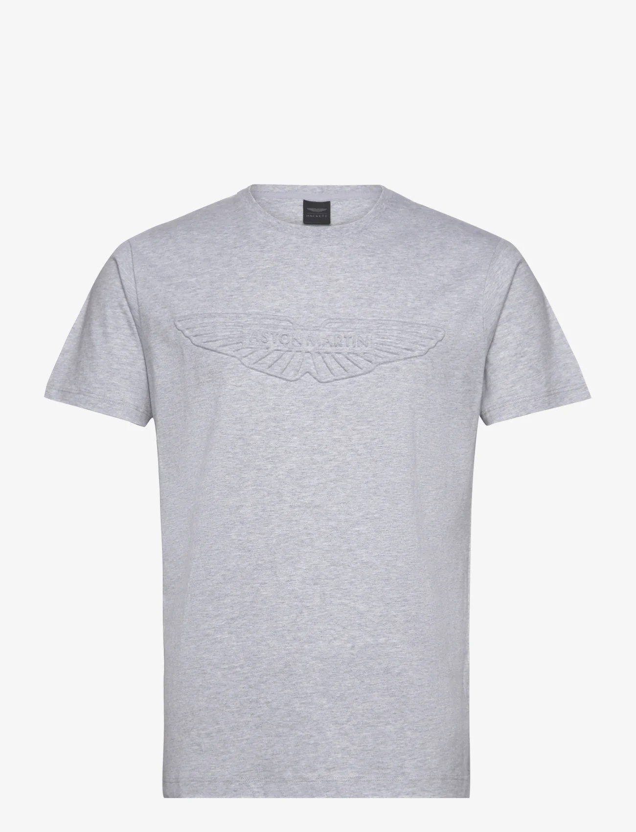 Hackett London - AM EMBOSS TEE - marškinėliai trumpomis rankovėmis - ice grey - 0