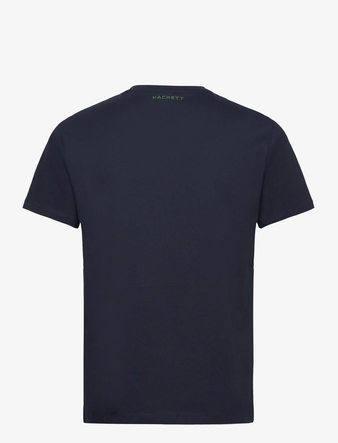 Hackett London - AM EMBOSS TEE - marškinėliai trumpomis rankovėmis - navy blue - 1