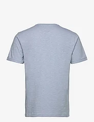 Hackett London - CTN LINEN POCKET TEE - basis-t-skjorter - airforce blue - 1