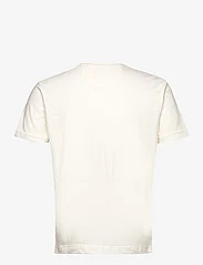 Hackett London - CTN LINEN POCKET TEE - basis-t-skjorter - off white - 1