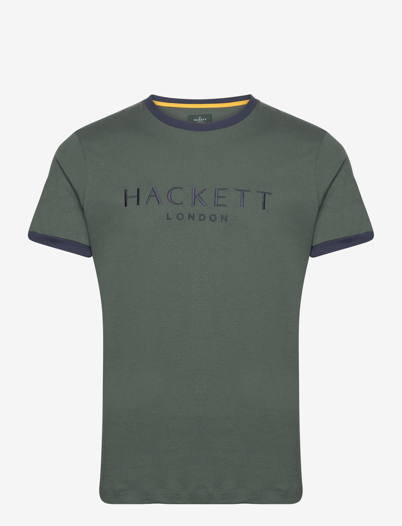 Hackett London - HERITAGE CLASSIC TEE - dark green - 0