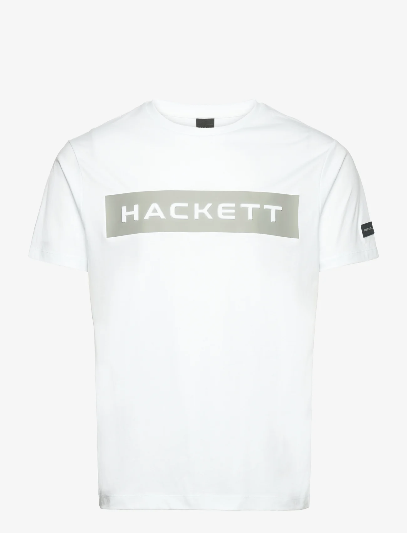 Hackett London - HS HACKETT TEE - short-sleeved t-shirts - white - 0