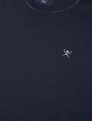 Hackett London - JERSEY TIPPED TEE - kortärmade t-shirts - navy blue - 2