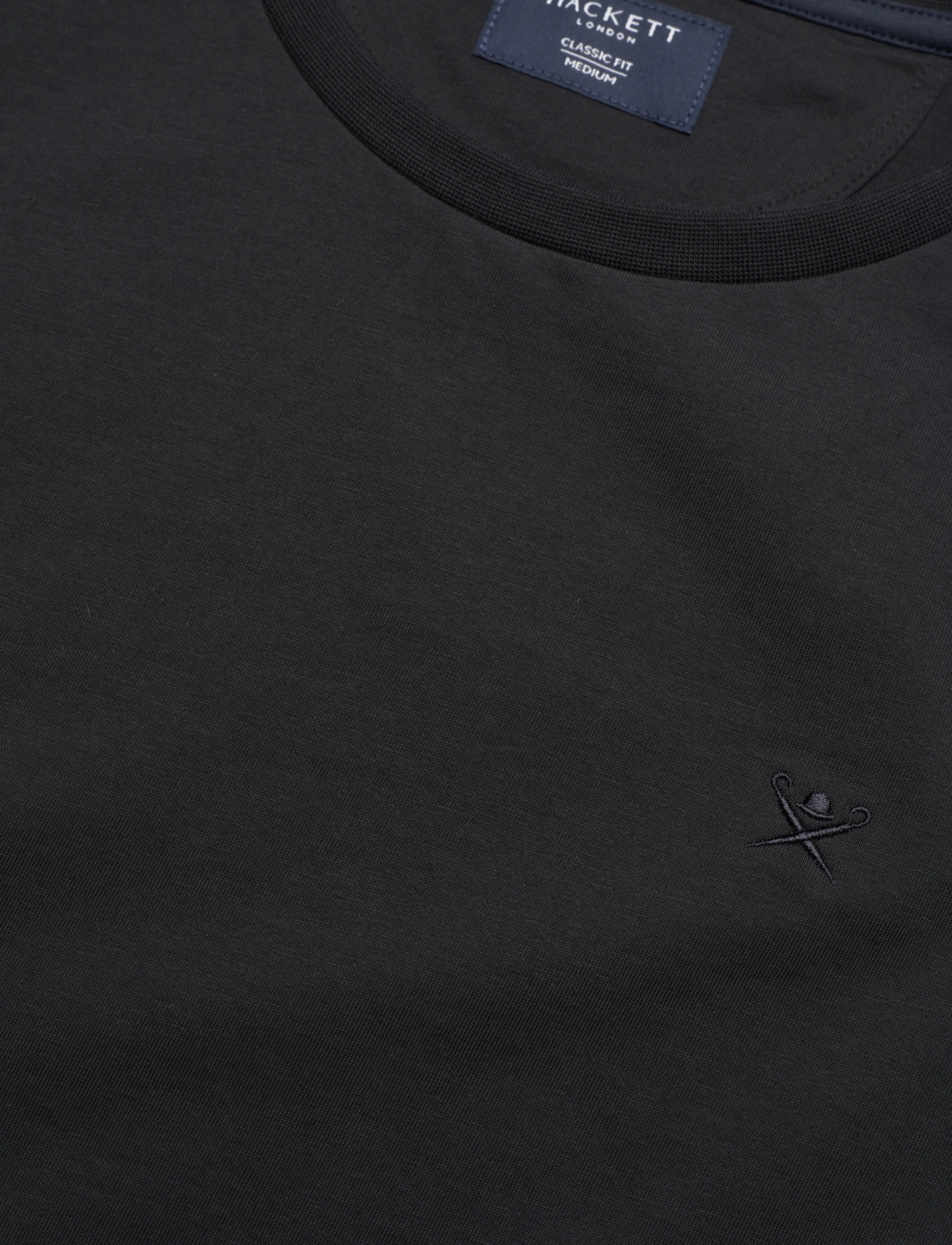 Hackett London - PIMA COTTON TEE - black - 2
