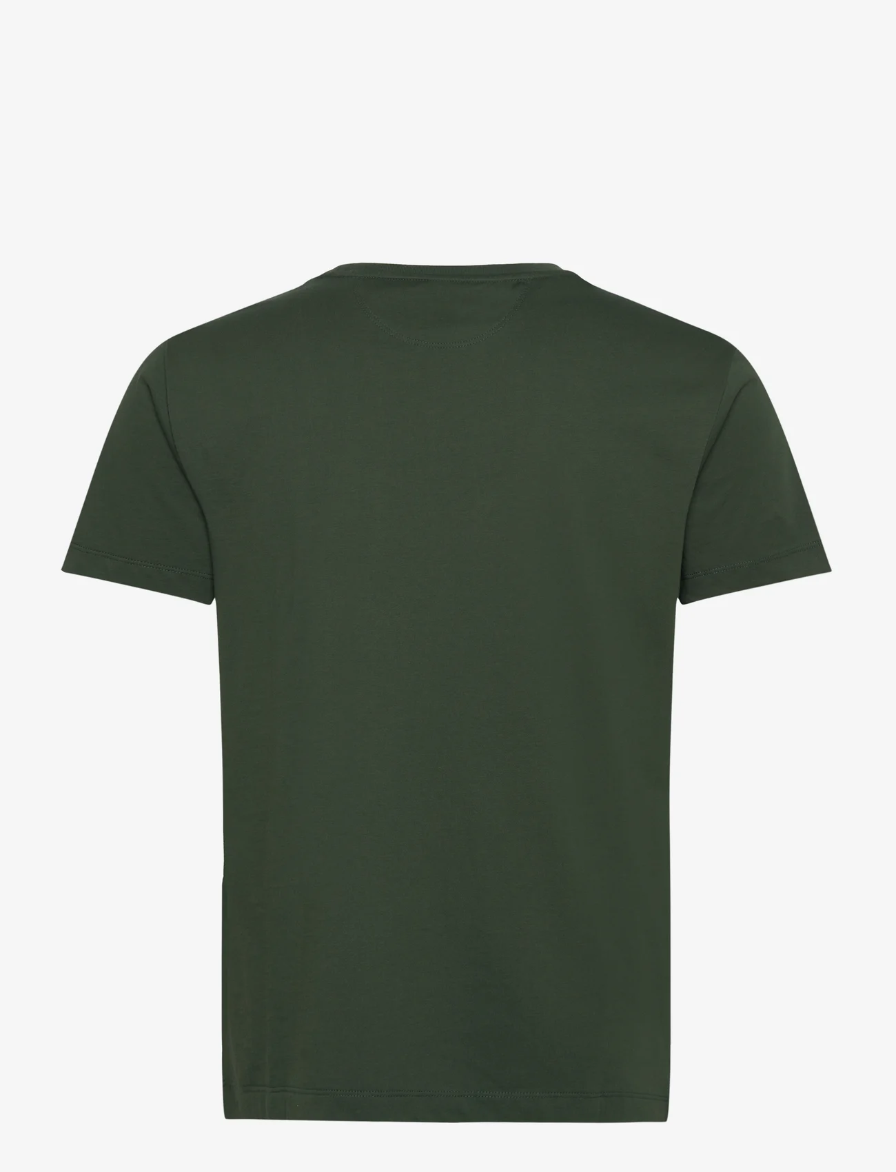 Hackett London - PIMA COTTON TEE - basic t-shirts - dark green - 1