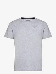 Hackett London - PIMA COTTON TEE - basic t-shirts - light grey - 0