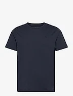 PIMA COTTON TEE - NAVY BLUE