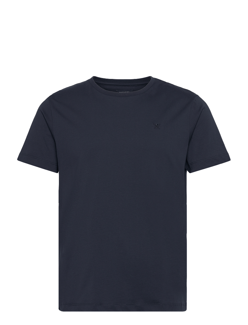 Hackett London - PIMA COTTON TEE - kortärmade t-shirts - navy blue - 0