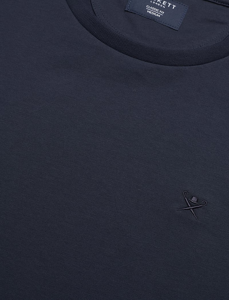 Hackett London - PIMA COTTON TEE - kortärmade t-shirts - navy blue - 2