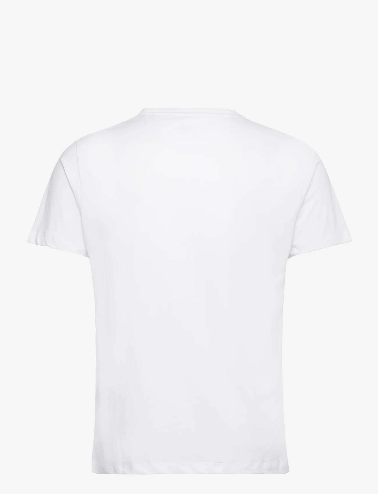 Hackett London - PIMA COTTON TEE - basic t-shirts - white - 1