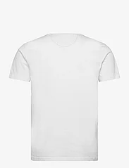 Hackett London - SWIM TRIM LOGO TEE - short-sleeved t-shirts - white - 1