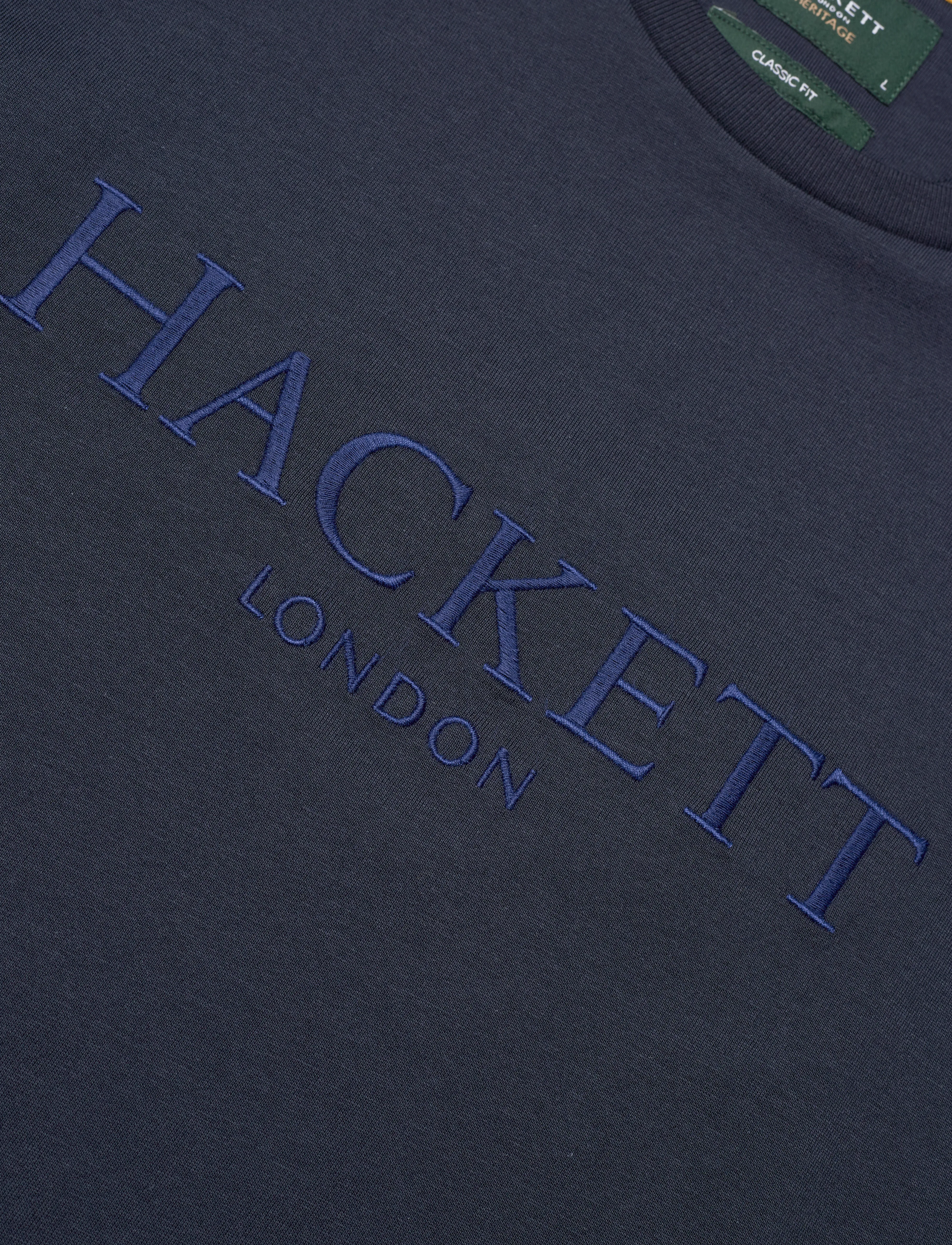 Hackett London - HERITAGE CLASSIC TEE - midnight blue - 2