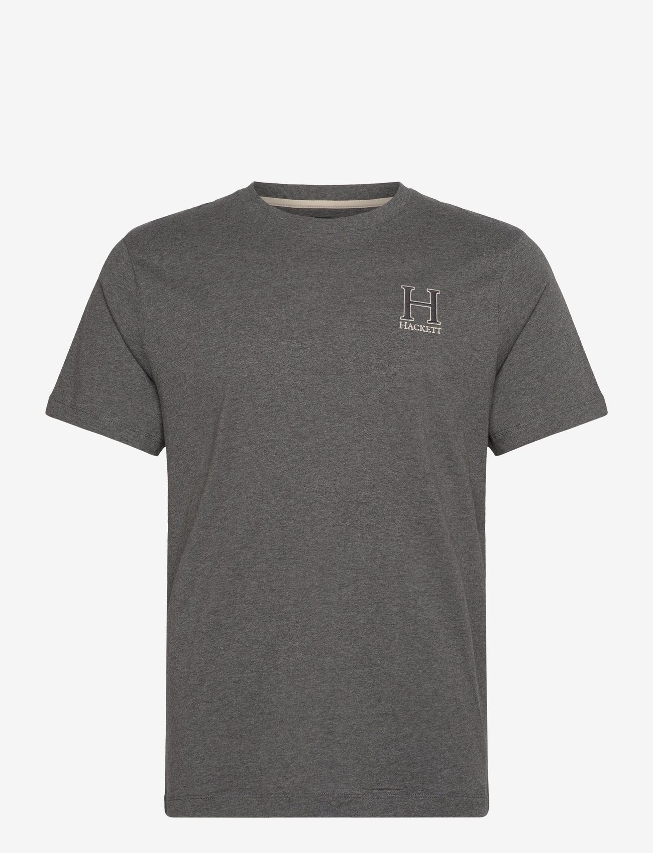 Hackett London - HERITAGE H SS TEE - granite grey - 0