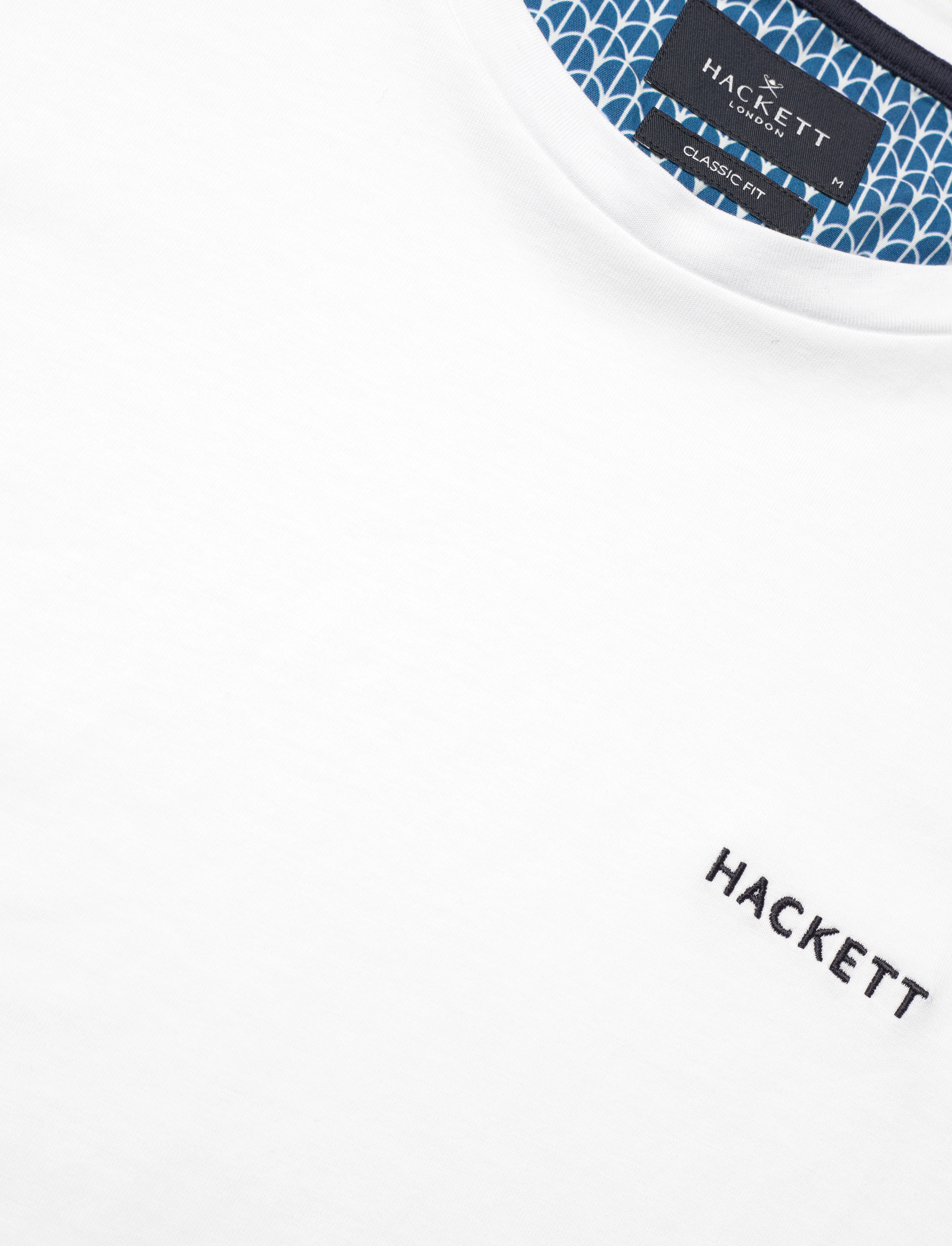 Hackett London - SWIM TRIM ARCH TEE - optic white - 2