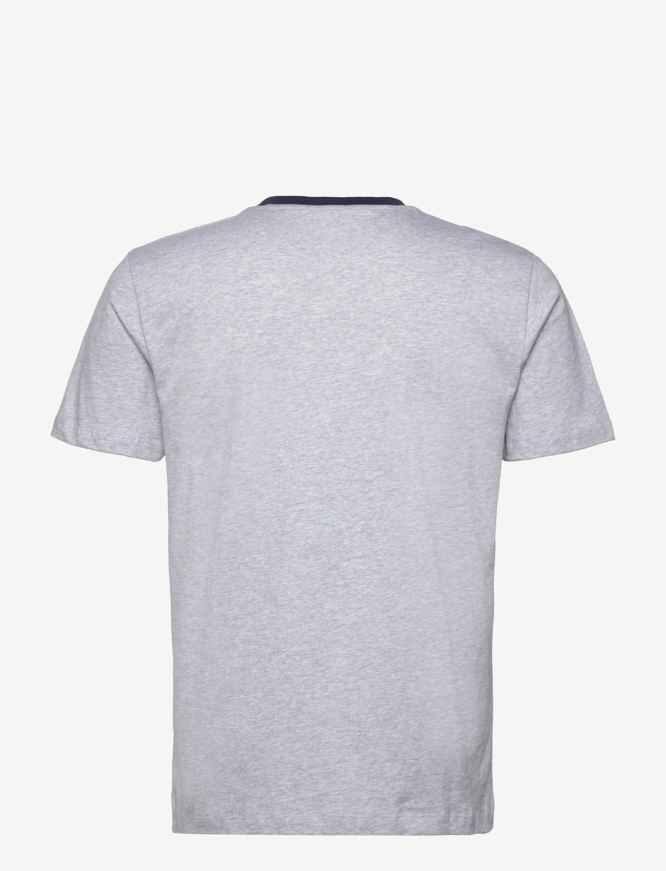 Hackett London - HERITAGE ESS TEE - light grey marl - 1