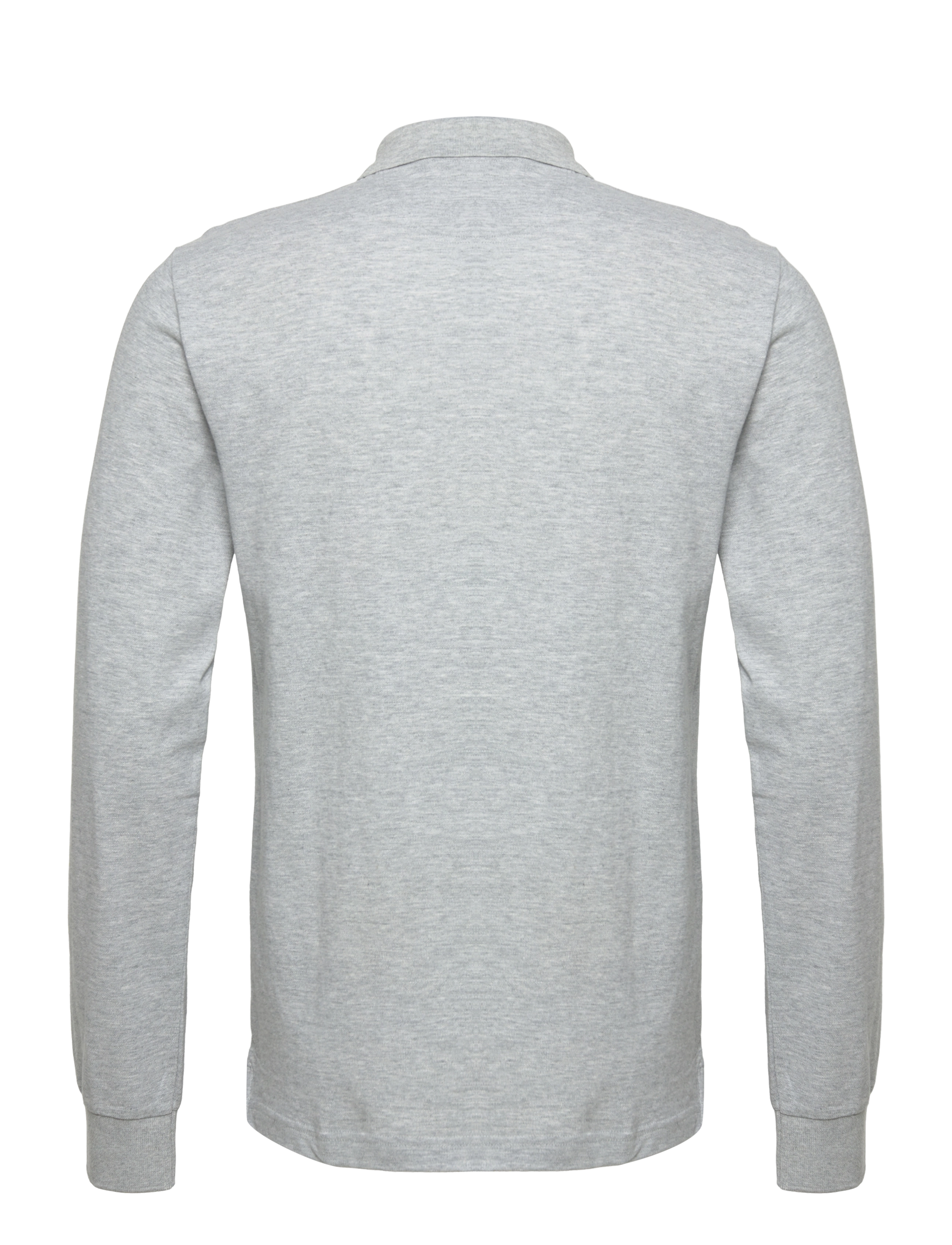 Hackett London - SLIM FIT LOGO LS - pikkade varrukatega polod - light grey marl - 1