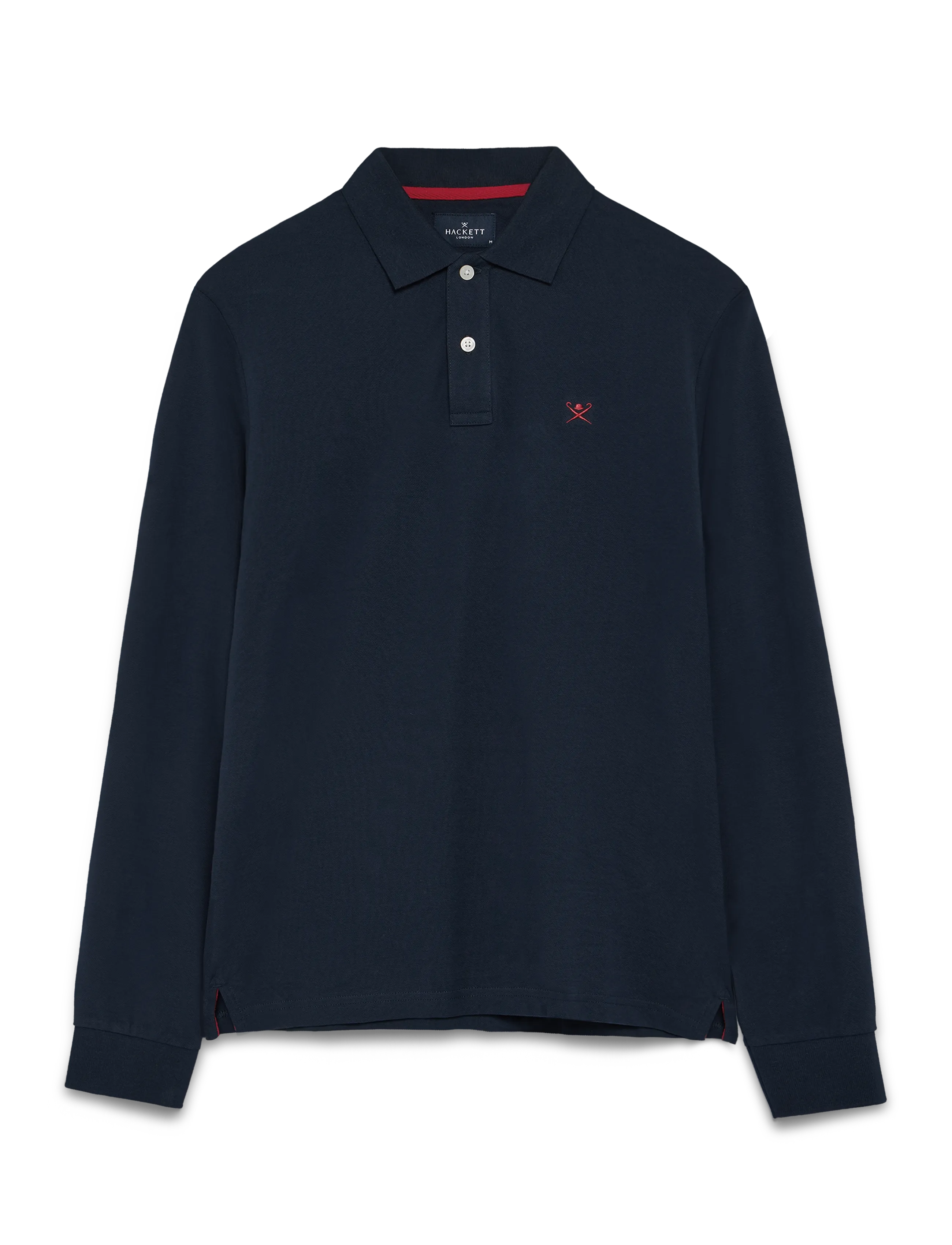 Hackett London SLIM FIT LOGO LS - Kleidung - NAVY / navy
