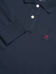 Hackett London - SLIM FIT LOGO LS - polo marškinėliai ilgomis rankovėmis - navy - 2