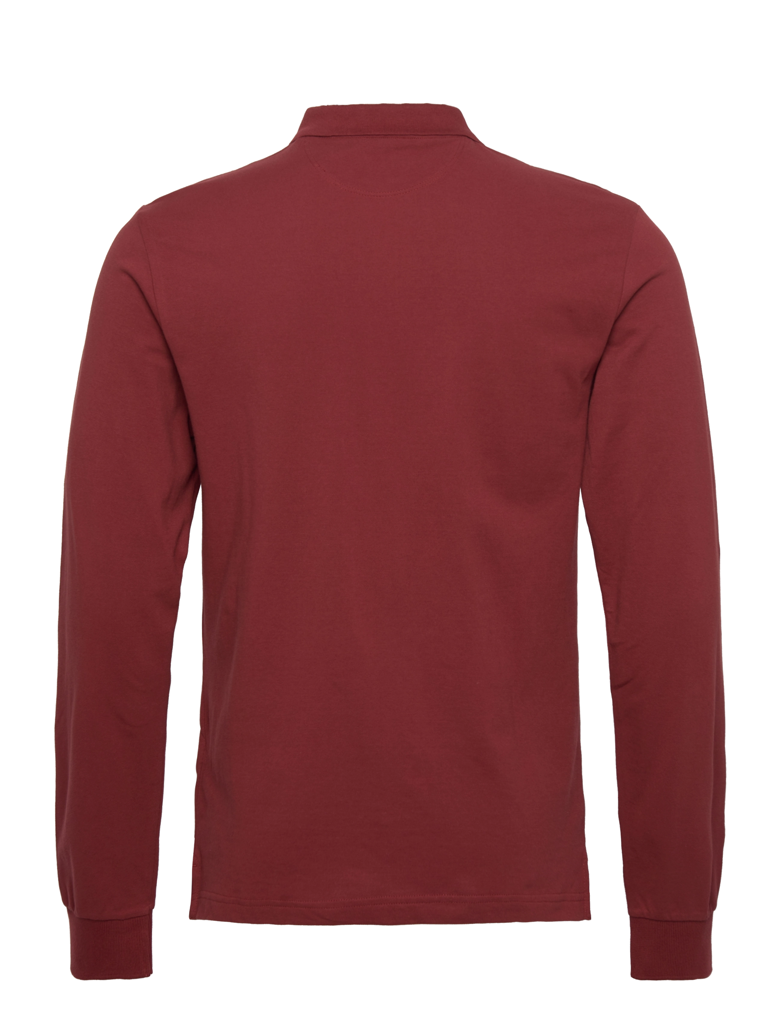 Hackett London - SLIM FIT LOGO LS - långärmade pikéer - syrah - 1