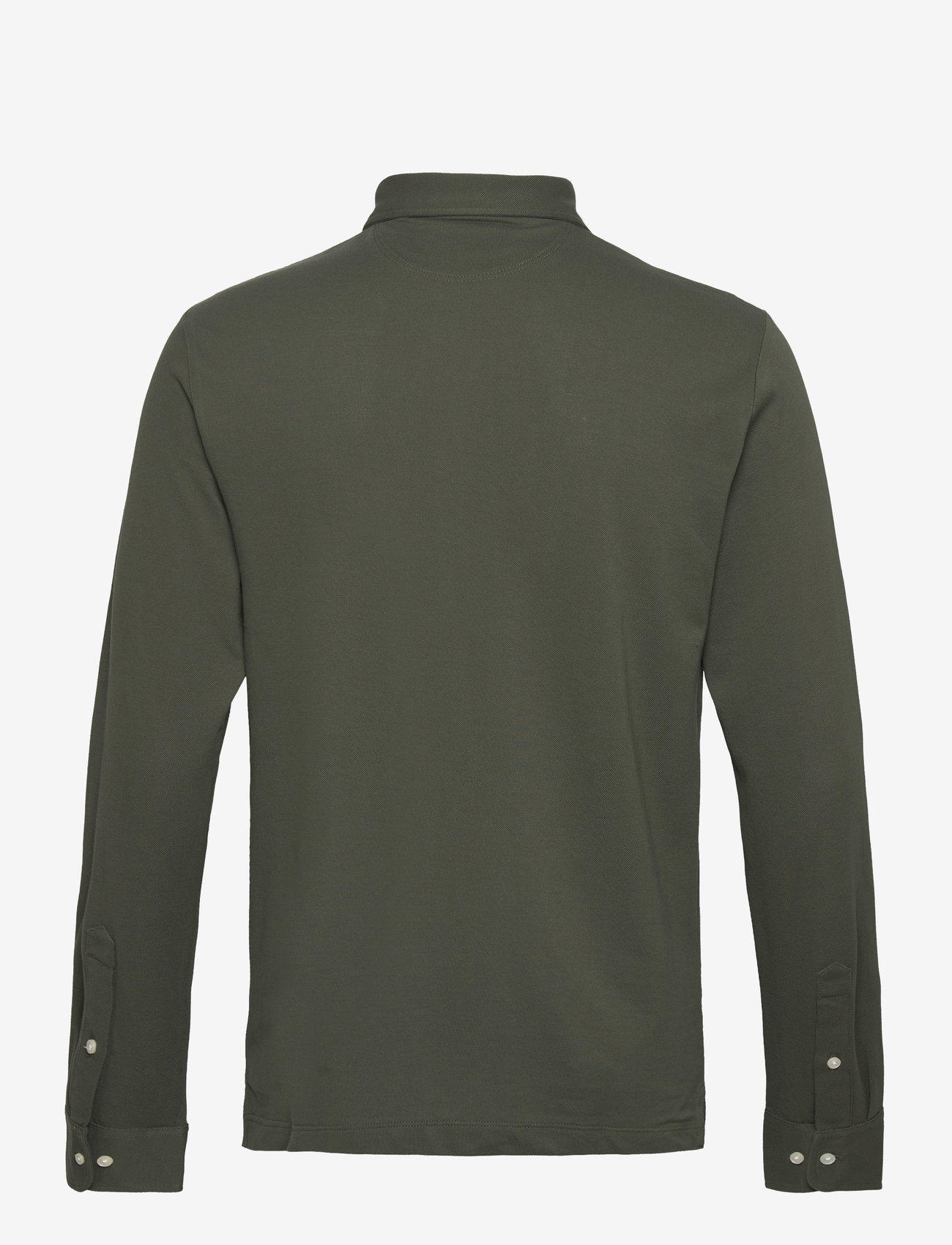 Hackett London - BTNDOWN POLO LS - khaki - 1