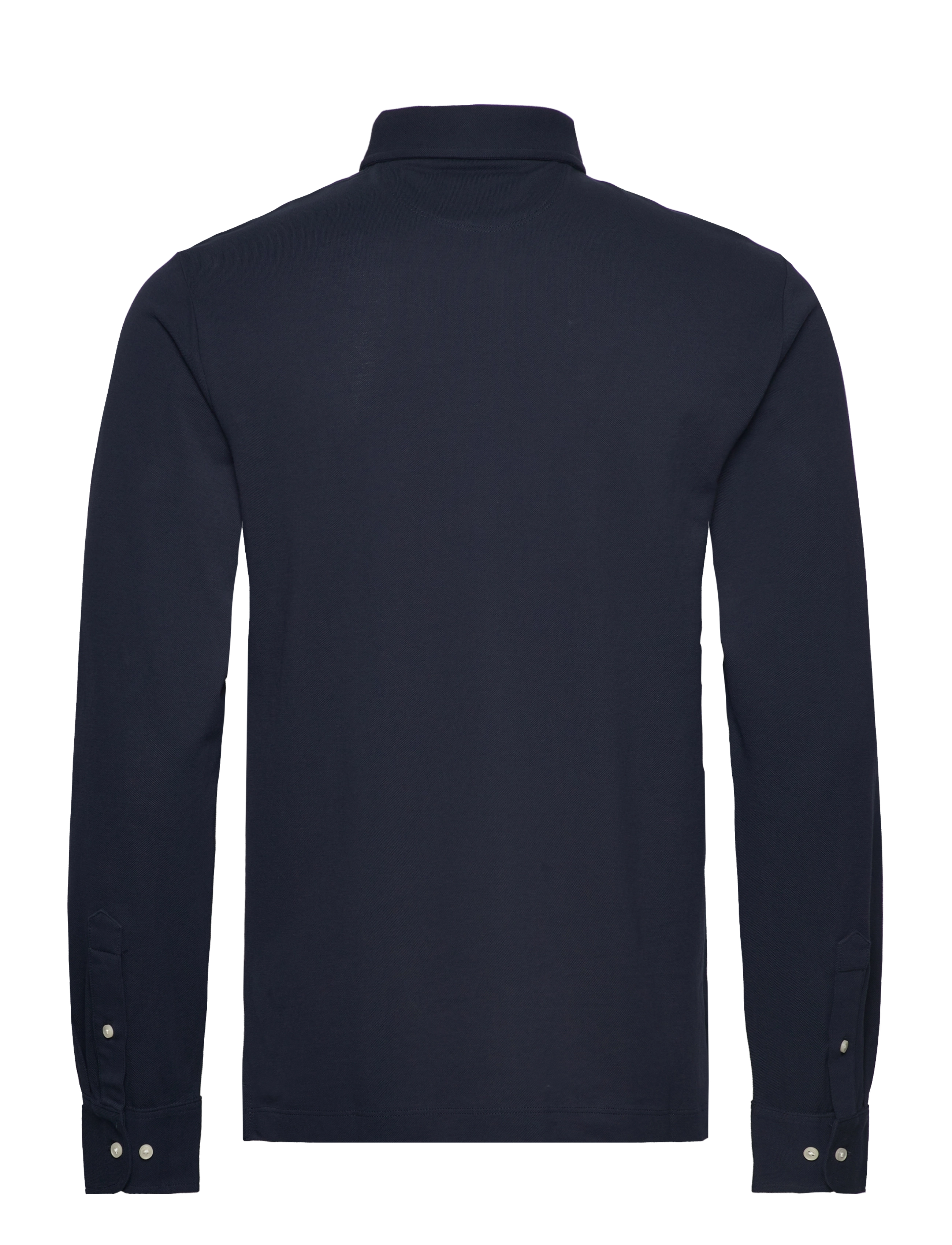 Hackett London - BTNDOWN POLO LS - navy blue - 1