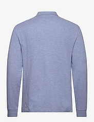 Hackett London - CLASSIC FIT LOGO LS - trikotažiniai polo marškinėliai - chambray blue - 1