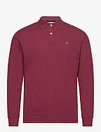 CLASSIC FIT LOGO LS - DUSTY RED