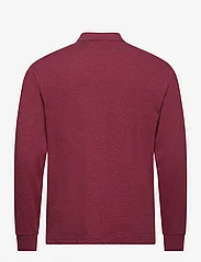 Hackett London - CLASSIC FIT LOGO LS - dzianinowe bluzki polo - dusty red - 1