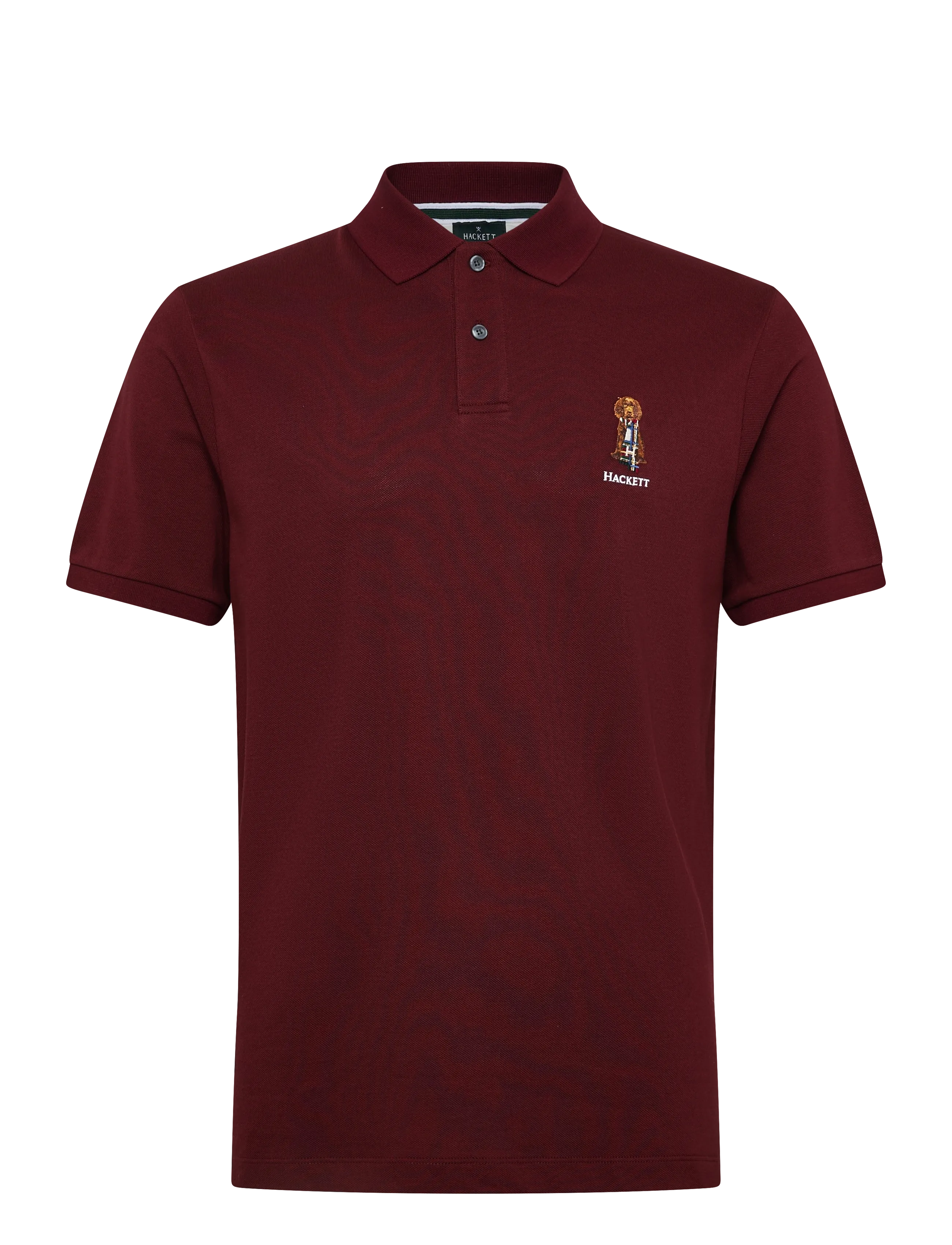 HERITAGE HARRY POLO - BURGUNDY RED