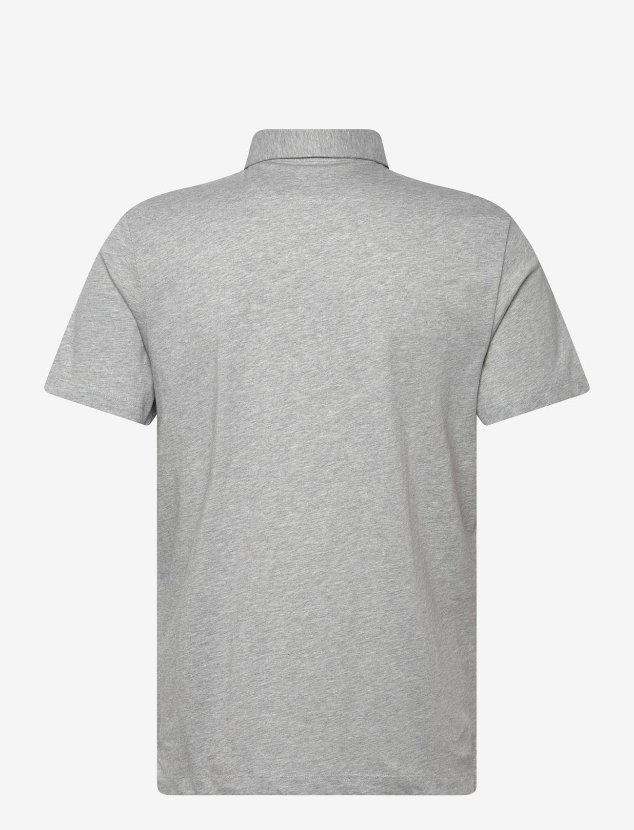Hackett London - PIMA COTTON POLO - kortærmede poloer - light grey marl - 1